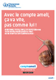 affiche – compte ameli escargot – A051
